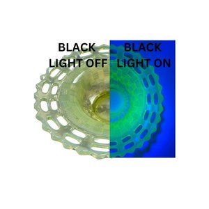 Uranium glass Glass Bowl